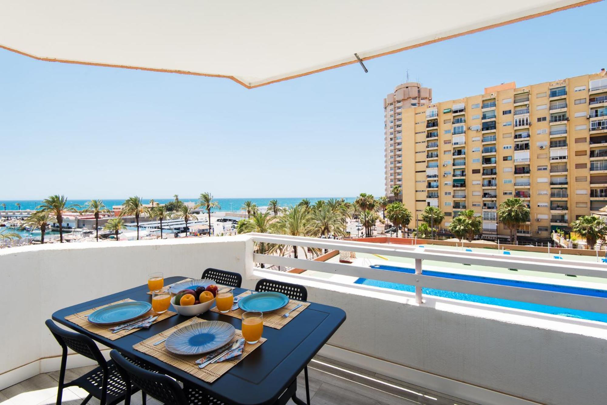 Palm True Towers 1, Marina Beach Apartment Fuengirola Esterno foto